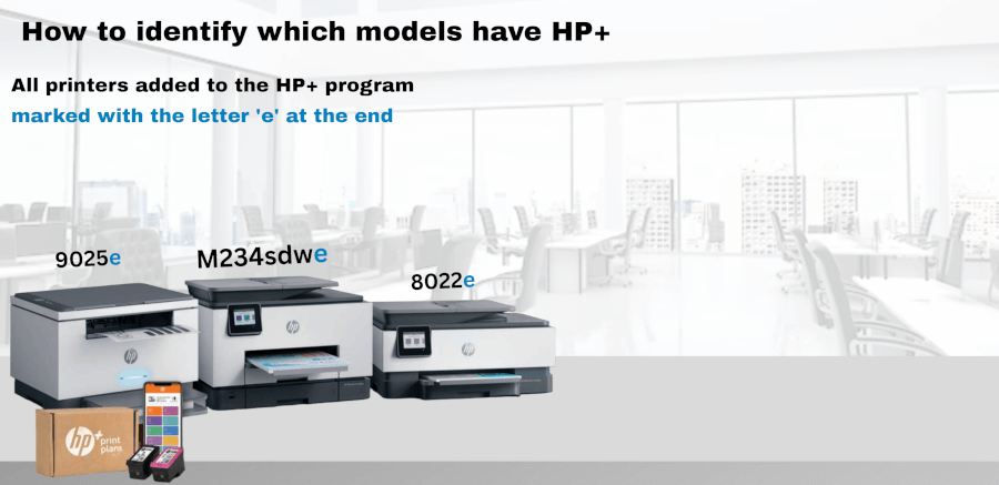 HP+ printerid
