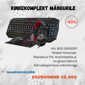 Kinkekomplekt mängurile