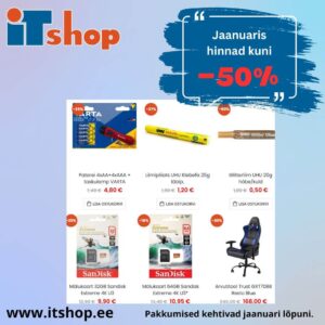 iTshop jaanuari soodus