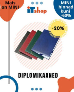 Diplomikaaned kuni -20%
