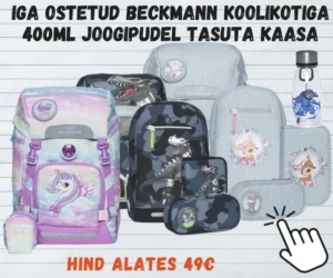 Beckmann koolikotid soodsalt ja koos kingitusega