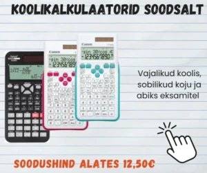 Koolikalkulaatorid soodsalt