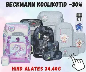 Beckmann koolikotid -30%