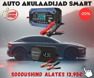 Auto aku laadijad -20%